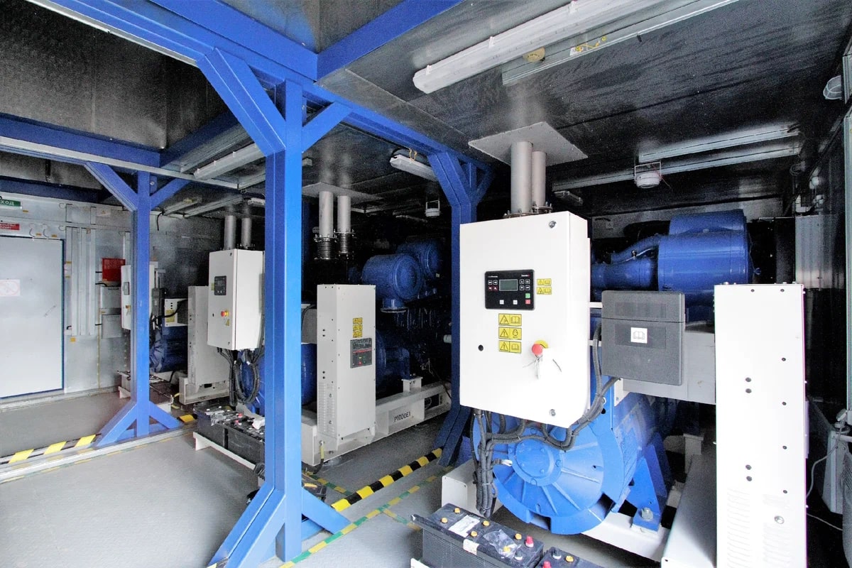 Синхронизированный комплекс дизель-генераторов