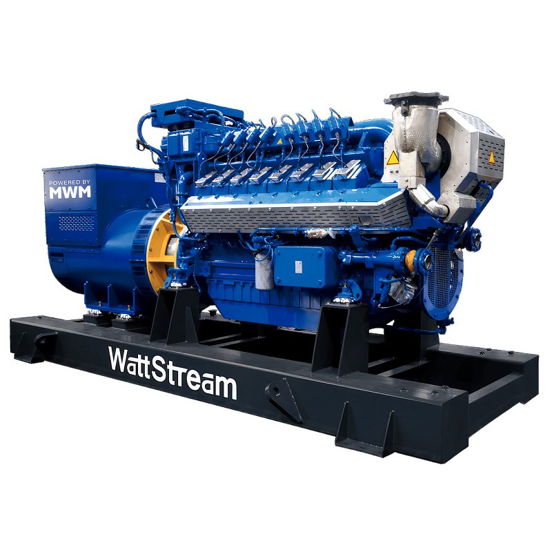 Галерея Газопоршневая электростанция WS800-MMLG